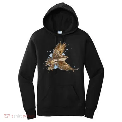 Falcon In Flight From A Splash Women's Hoodie