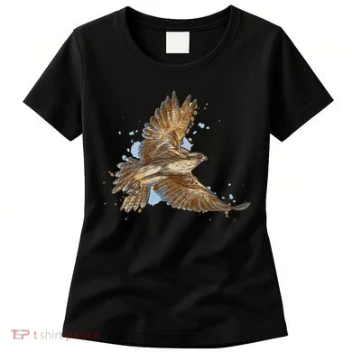 Falcon In Flight From A Splash Women's T-Shirt