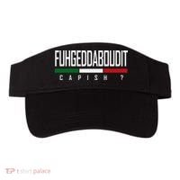 Funny Italian Fuhgeddaboudit Forgetaboutit Fugget About Visor thumb 0