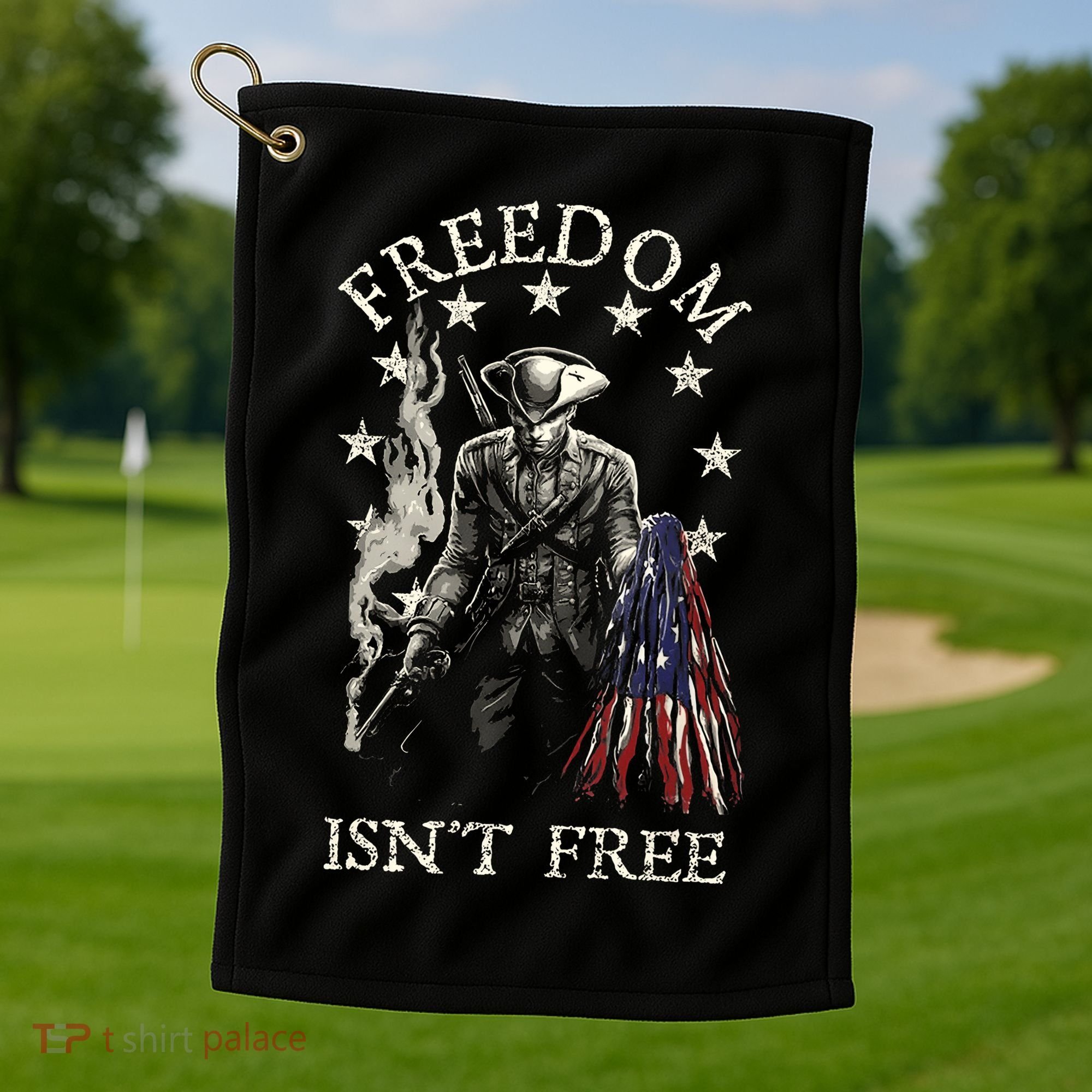 Freedom Isnt Free Golf Towel