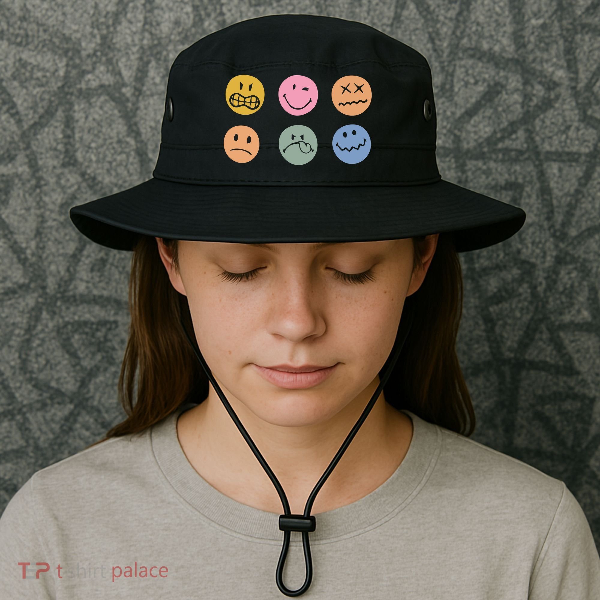 Face Icon Bucket Hat