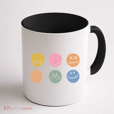 Face Icon Coffee Mug back