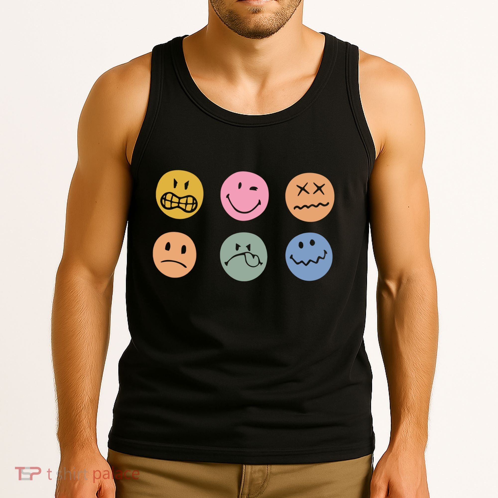 Face Icon Tank Top