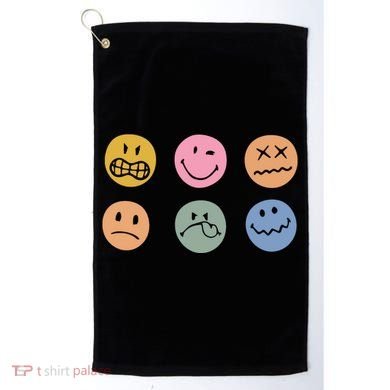 Face Icon Golf Towel