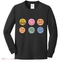 Face Icon Kids Long Sleeve Shirt thumb 0