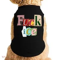 Fuck ICE Doggie Tank thumb 0