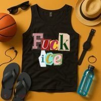 Fuck ICE Tank Top thumb 4