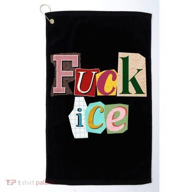 Fuck ICE Golf Towel