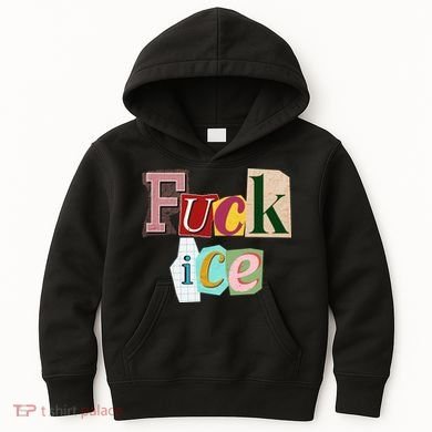 Fuck ICE Kids Hoodie