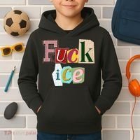 Fuck ICE Kids Hoodie thumb 2
