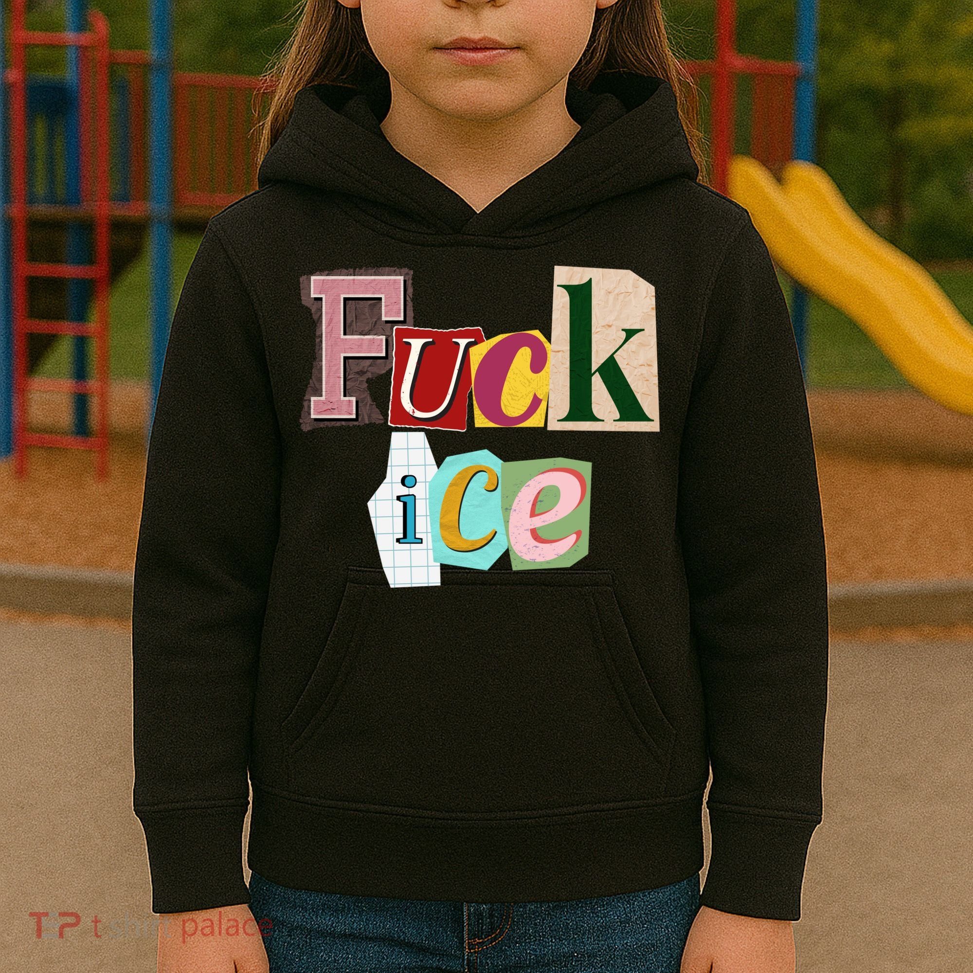 Fuck ICE Kids Hoodie