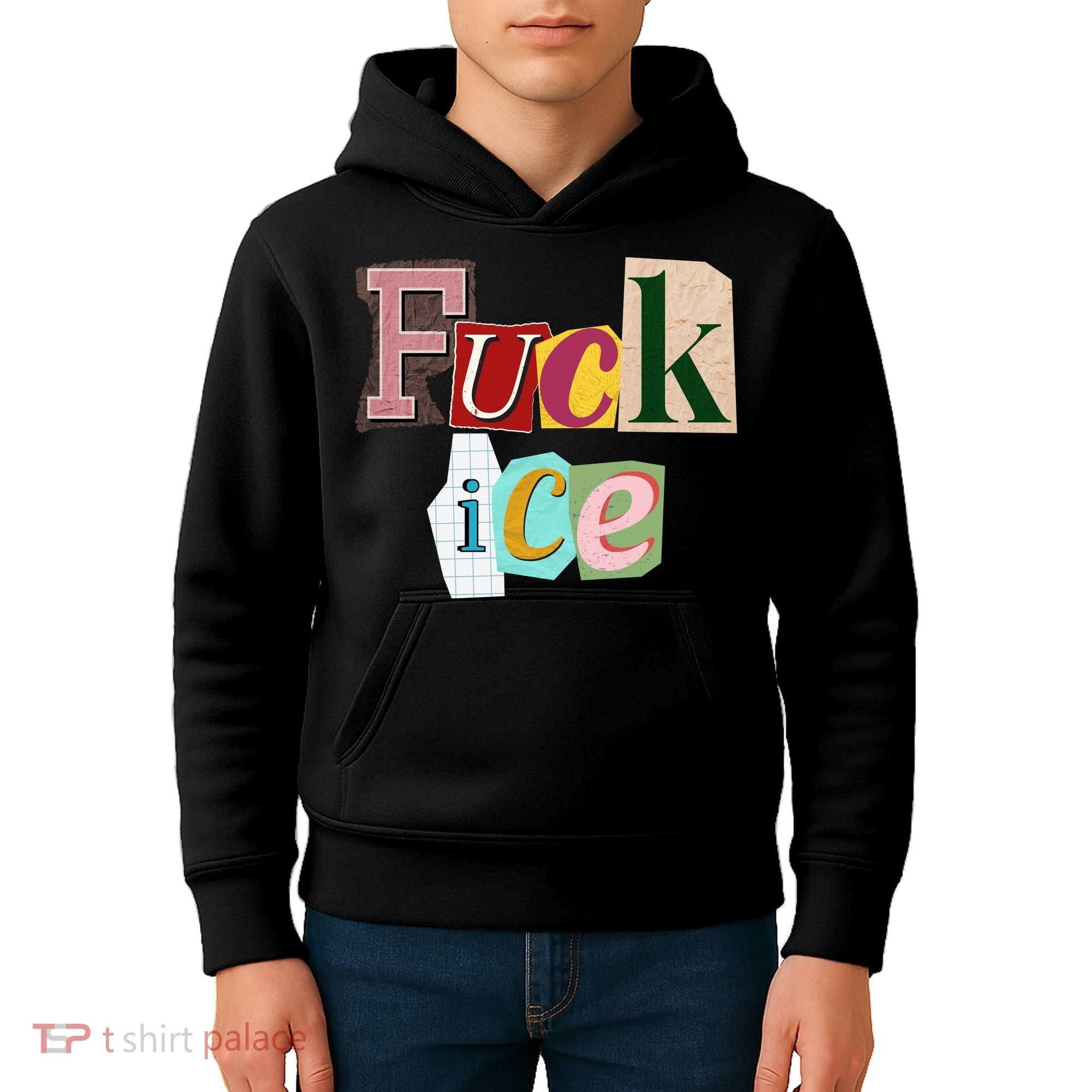 Fuck ICE Kids Hoodie