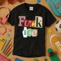 Fuck ICE Kids T-Shirt thumb 3