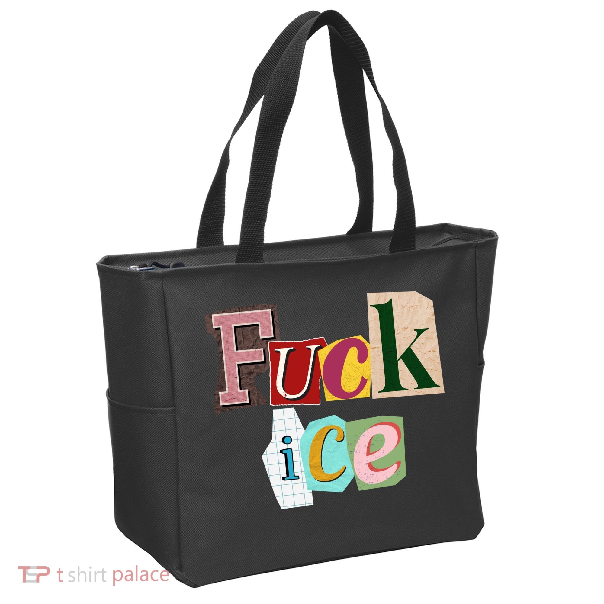Fuck ICE Tote Bag