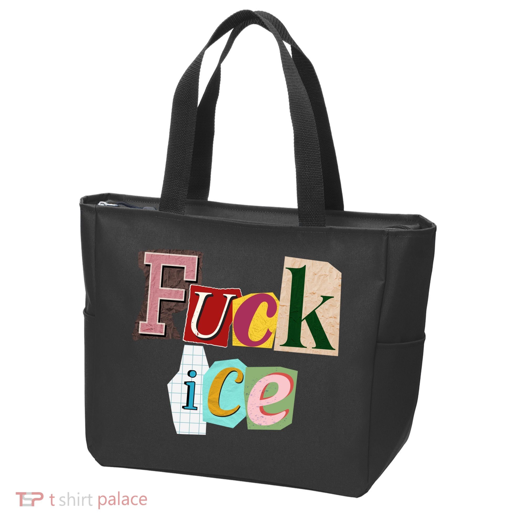 Fuck ICE Tote Bag