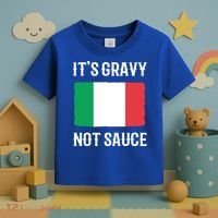 Foodie Italy Funny Italian Chef Its Gravy Not Sauce Cute Gift Toddler T-Shirt thumb 3