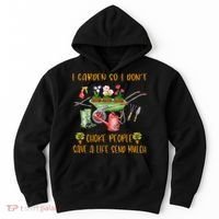 Funny I Garden So I Dont Choke People Gardening Hoodie thumb 0