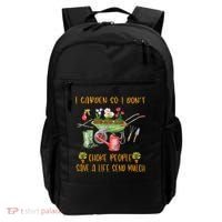 Funny I Garden So I Dont Choke People Gardening Backpack thumb 0