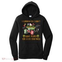 Funny I Garden So I Dont Choke People Gardening Women's Hoodie thumb 0