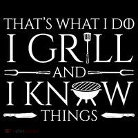 Fun I Grill And Know Things Meat Lover Barbecue Ornament thumb 1