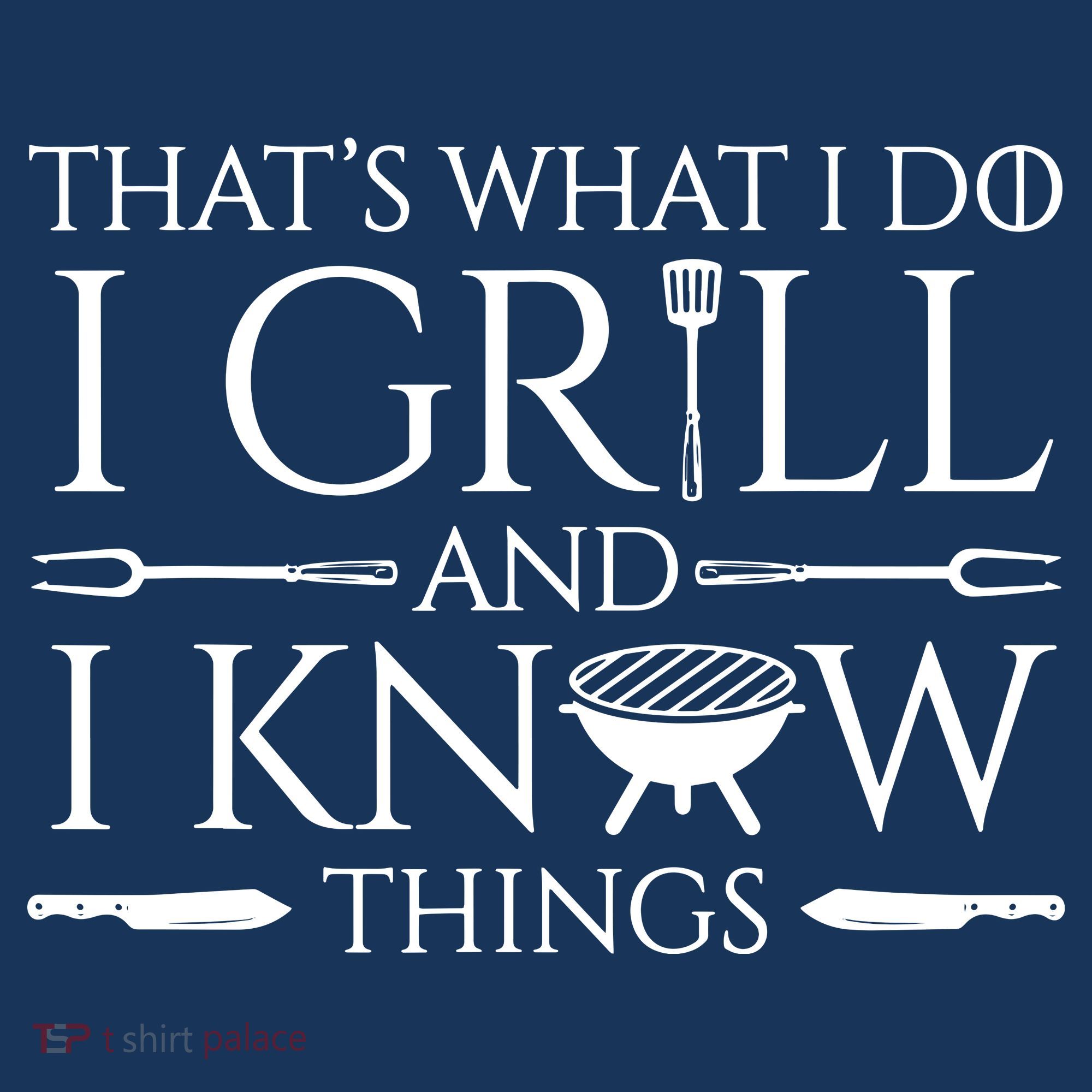 Fun I Grill And Know Things Meat Lover Barbecue USA-Made Doggie Bandana