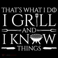 Fun I Grill And Know Things Meat Lover Barbecue Dad Gift Women's Hoodie thumb 2