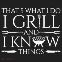 Fun I Grill And Know Things Meat Lover Barbecue Dad Gift Hat thumb 2