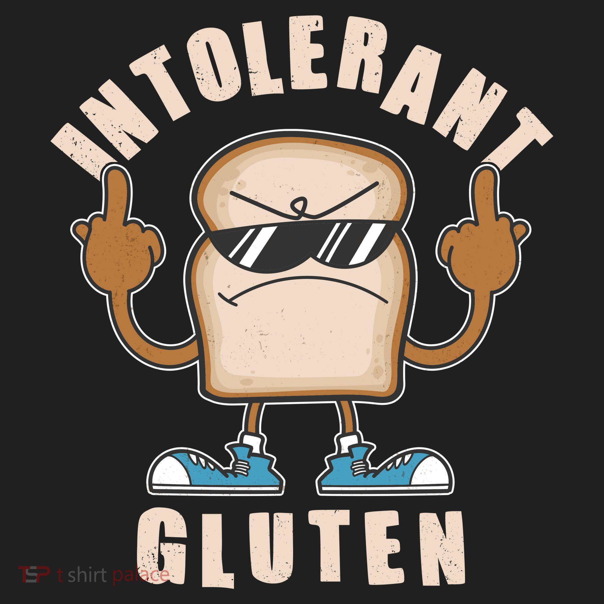Funny Intolerant Gluten  Women's Sweatshirt