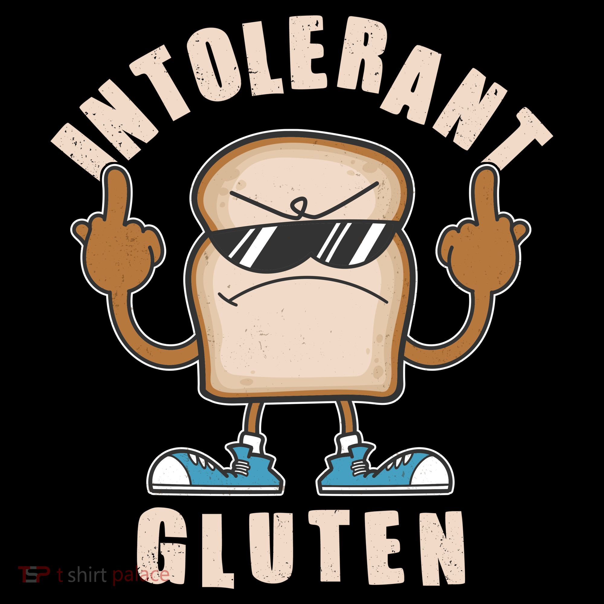 Funny Intolerant Gluten  Sweatshirt
