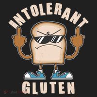 Funny Intolerant Gluten  Beanie thumb 2