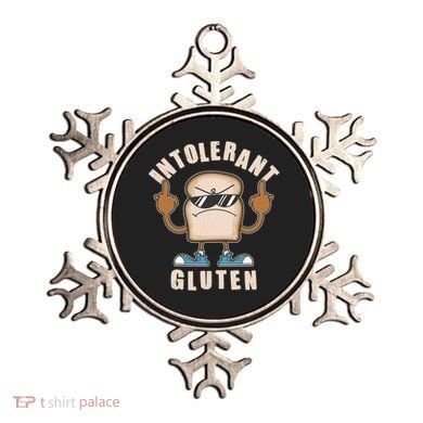 Funny Intolerant Gluten  Ornament