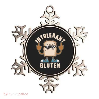 Funny Intolerant Gluten  Ornament