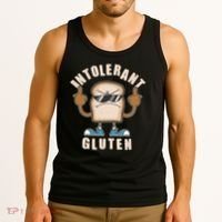Funny Intolerant Gluten  Tank Top thumb 3