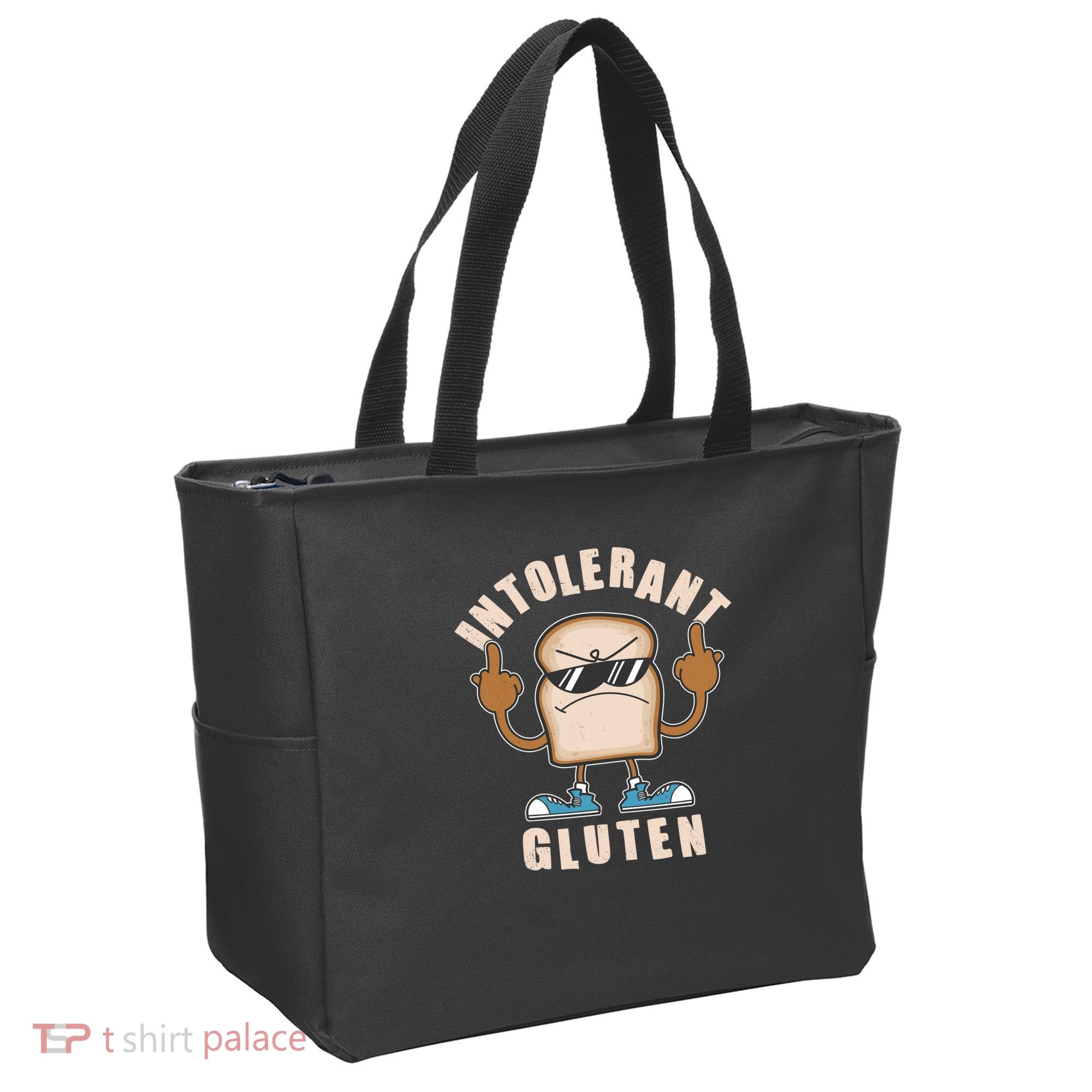 Funny Intolerant Gluten  Tote Bag