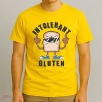 Funny Intolerant Gluten  T-Shirt thumb 3