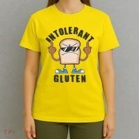 Funny Intolerant Gluten  T-Shirt thumb 4