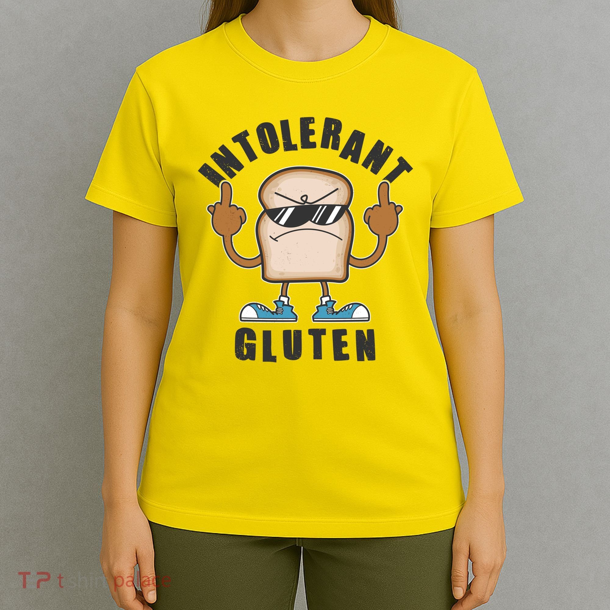 Funny Intolerant Gluten  T-Shirt