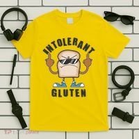Funny Intolerant Gluten  T-Shirt thumb 5