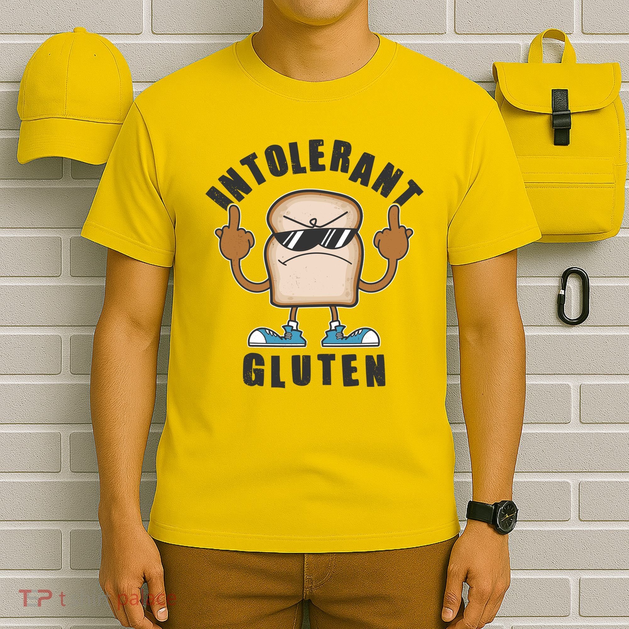 Funny Intolerant Gluten  T-Shirt