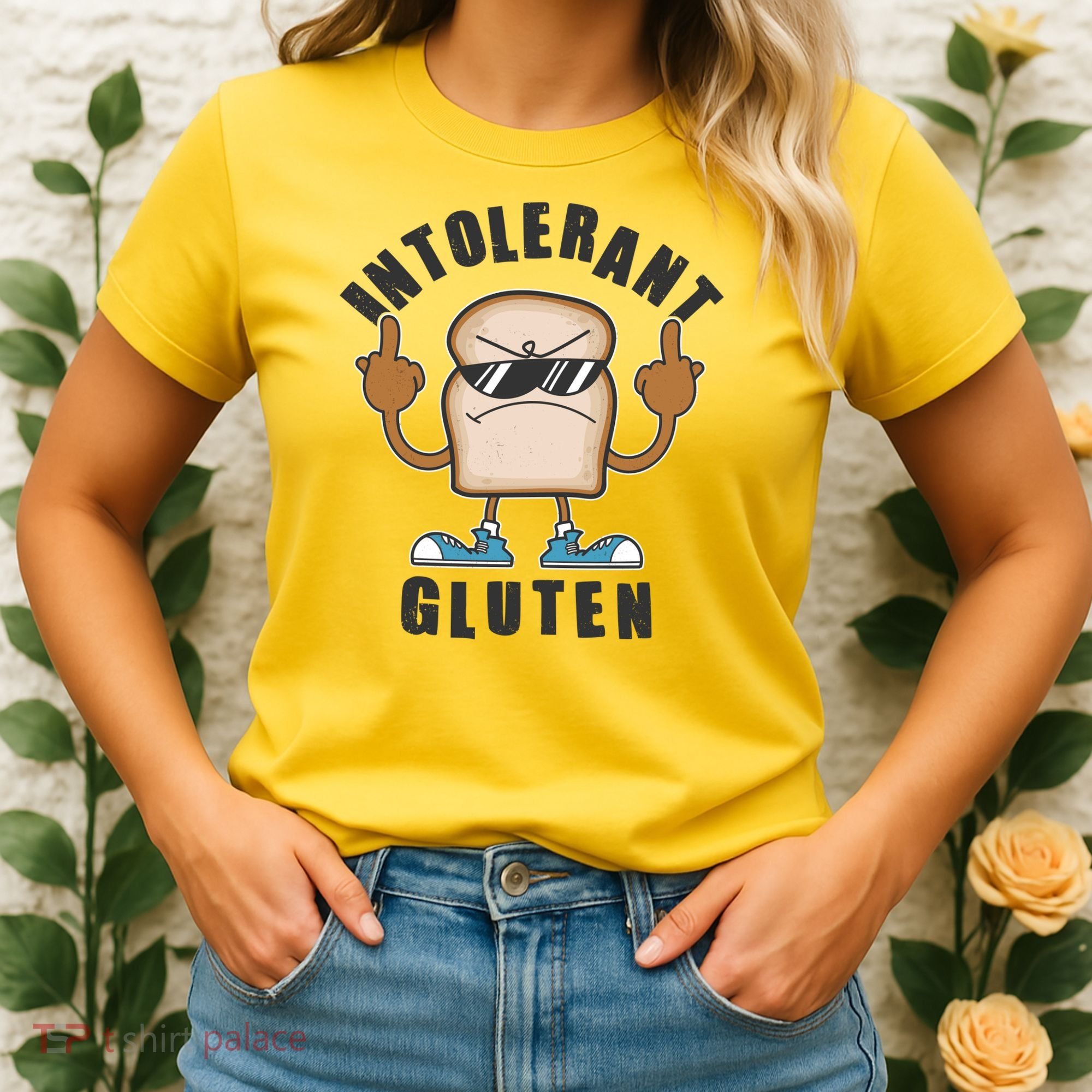 Funny Intolerant Gluten  Women's T-Shirt