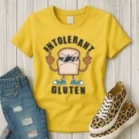 Funny Intolerant Gluten  Women's T-Shirt thumb 3