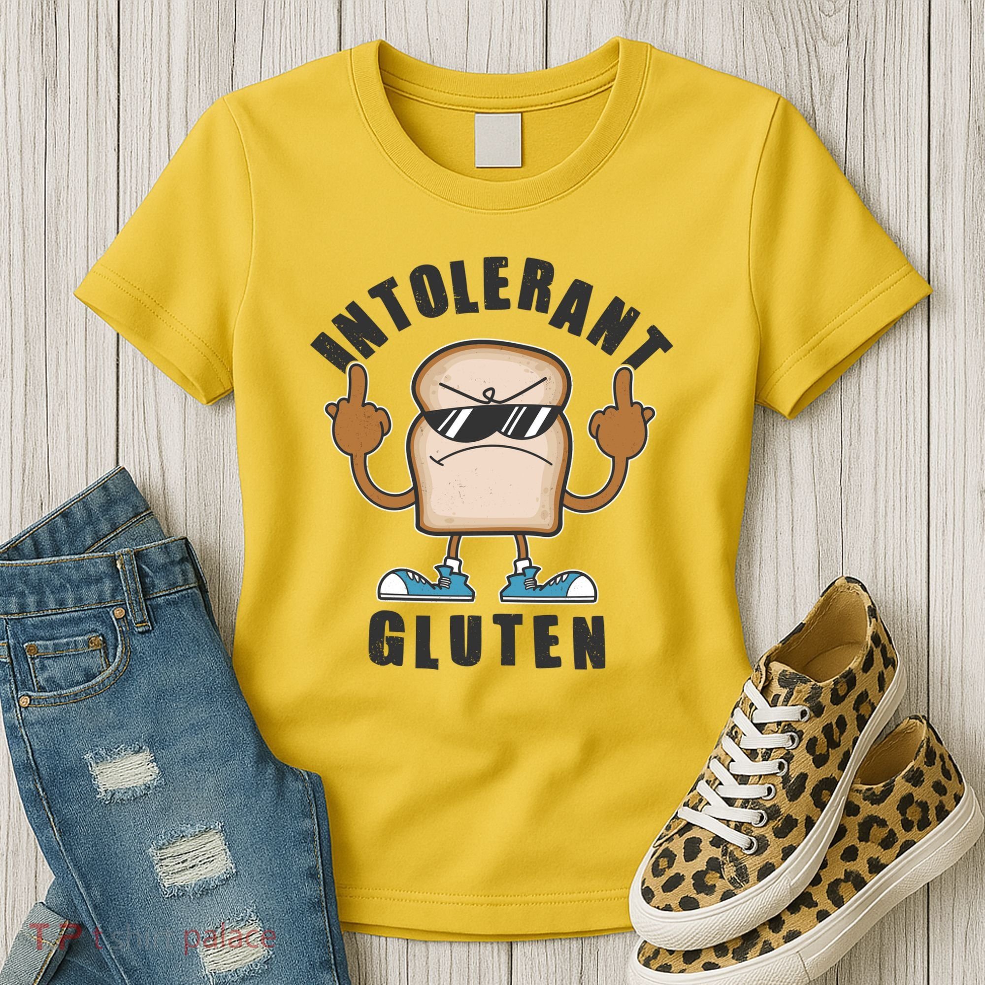 Funny Intolerant Gluten  Women's T-Shirt