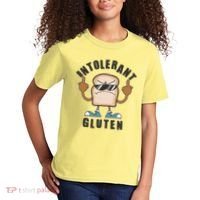 Funny Intolerant Gluten  Kids T-Shirt thumb 2