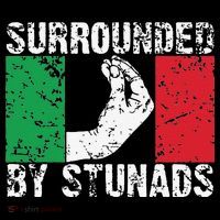 Funny Italian Gift Cool Surrounded By Stunads Gift Hoodie thumb 7