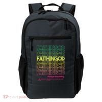 Faith In God Changes Everything Backpack thumb 0