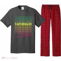 Faith In God Changes Everything Pajama Set thumb 0