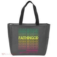 Faith In God Changes Everything Tote Bag thumb 0