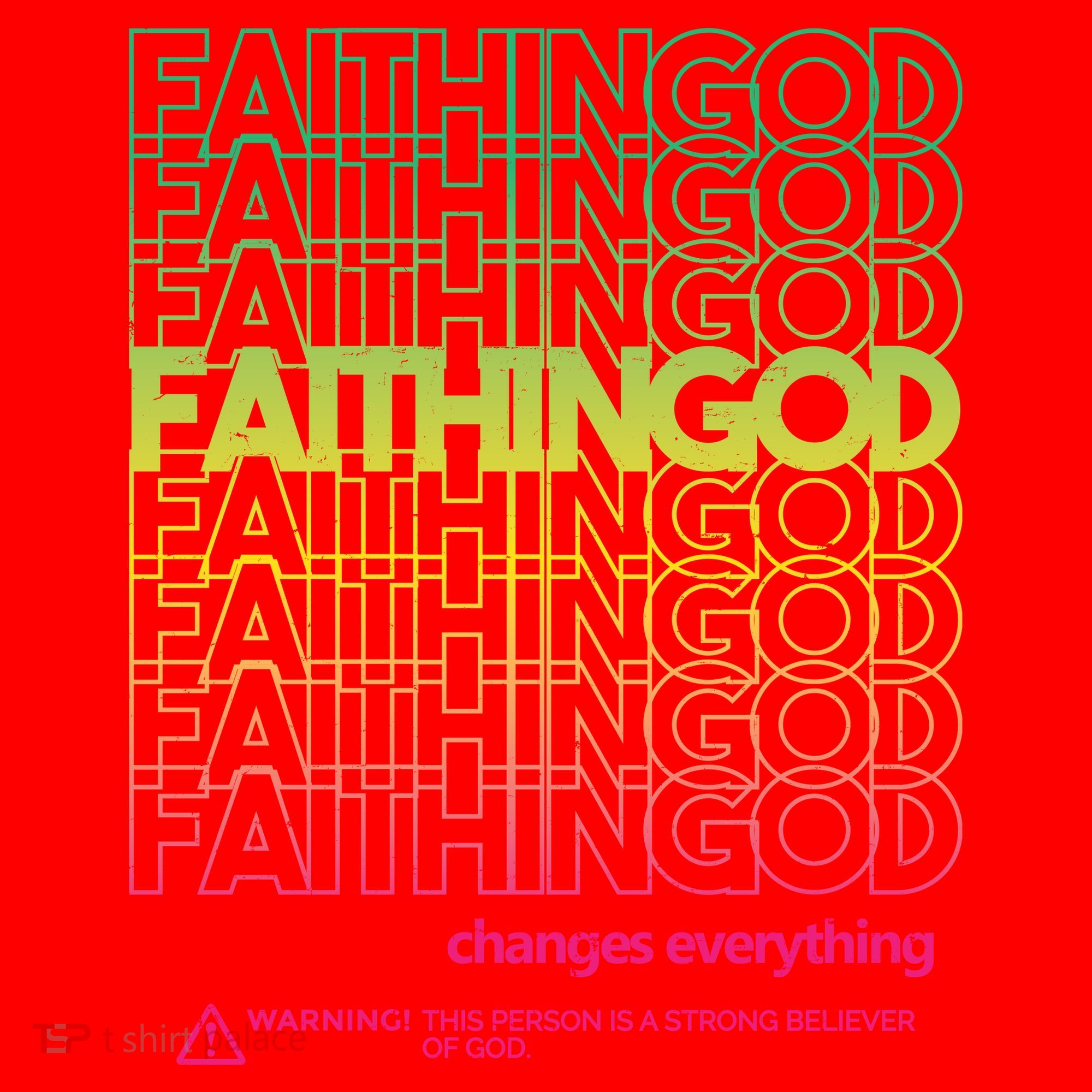 Faith In God Changes Everything Santa Hat