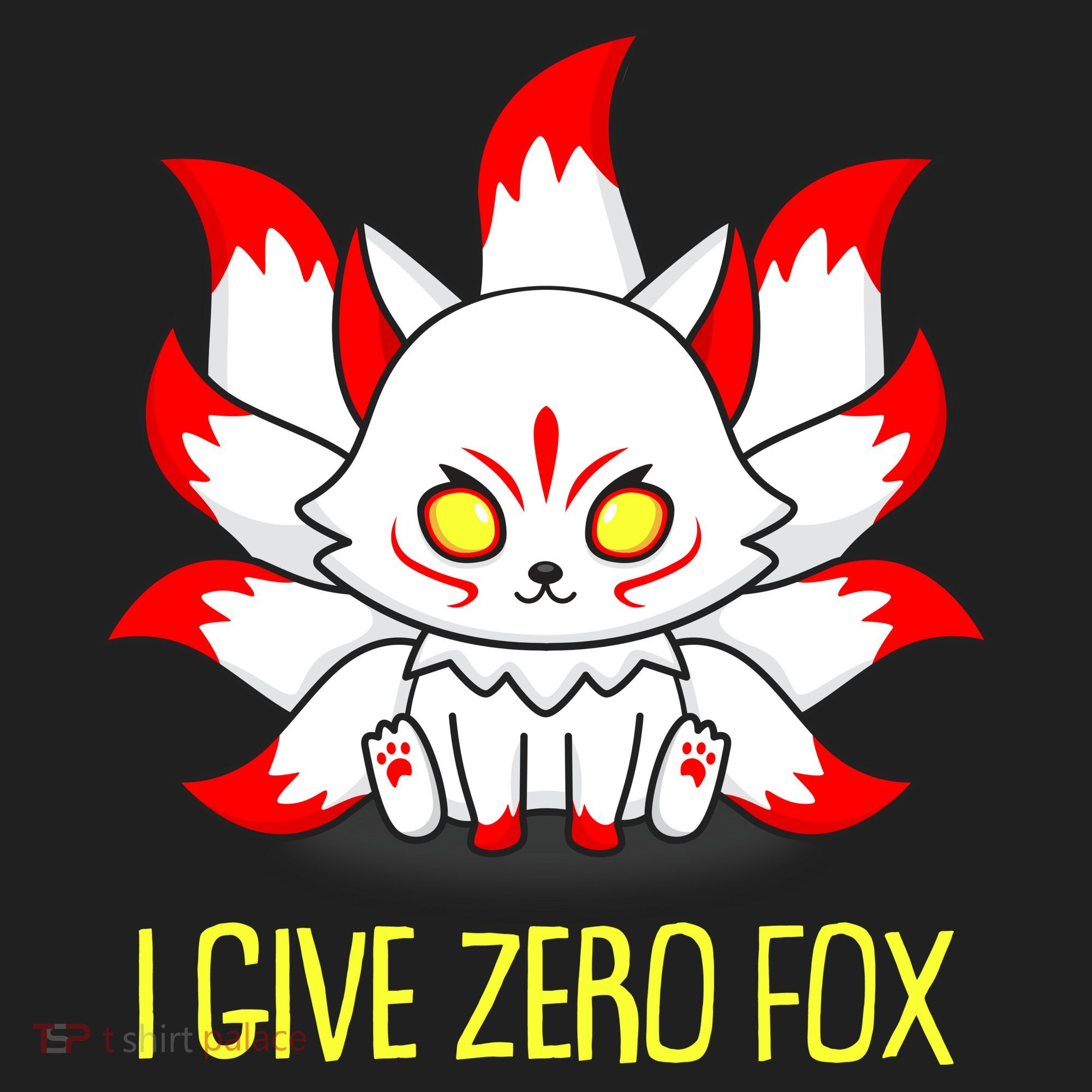 Funny I Give Zero Fox Japanese Nine Tail Fox Tumbler