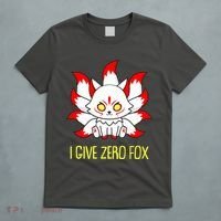 Funny I Give Zero Fox Japanese Nine Tail Fox T-Shirt thumb 5